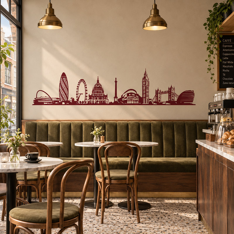 Vinilos Decorativos: Skyline arquitect&oacute;nico de Londres