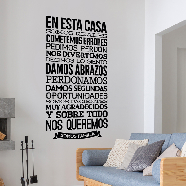 Vinilos Decorativos: Somos Reales