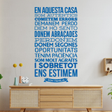 Vinilos Decorativos: En aquesta casa som autèntics 3