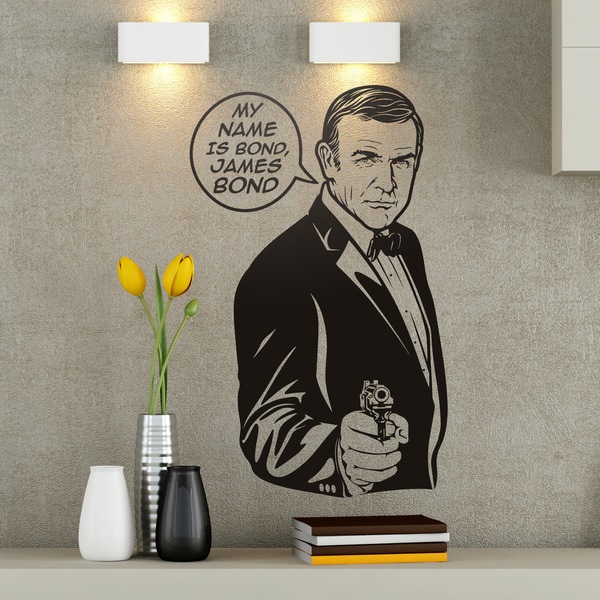 Vinilos Decorativos: My name is Bond, James Bond