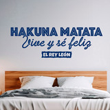 Vinilos Decorativos: Hakuna Matata, en español 4