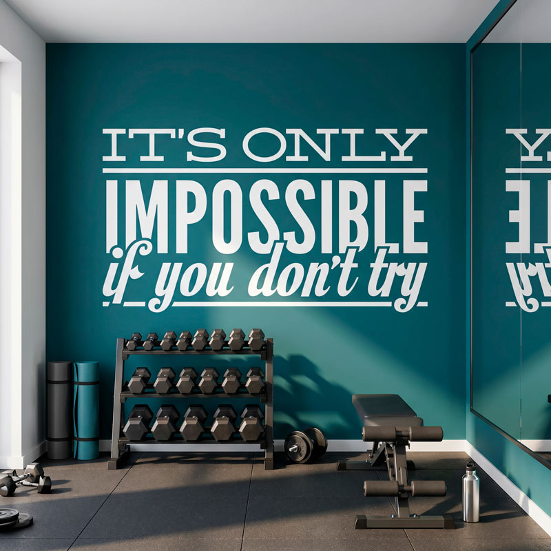 Its only impossible if you dont try 6/7