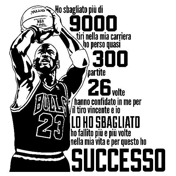 Vinilos Decorativos: Successo Michael Jordan