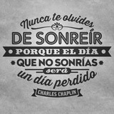 Vinilos Decorativos: Nunca te olvides de sonre&iacute;r