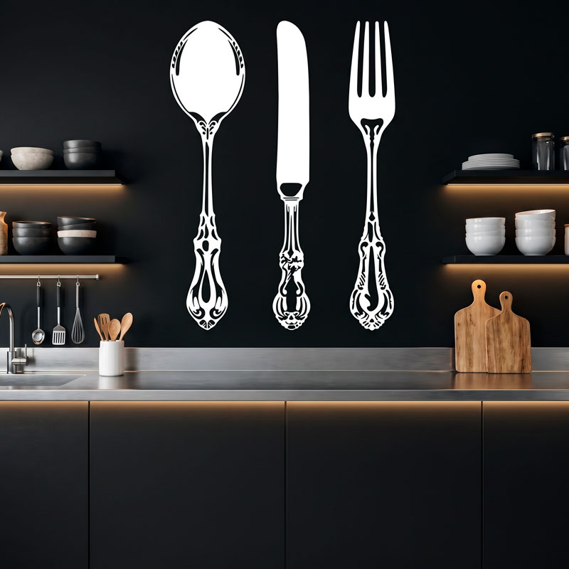 Cuchara, cuchillo y tenedor 6
