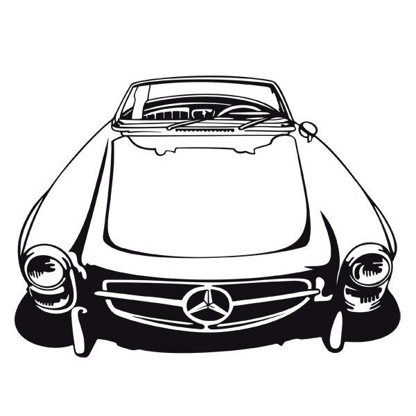 Vinilos Decorativos: Mercedes-Benz 300 SL