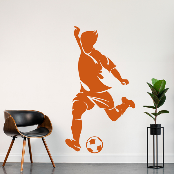 Vinilos Decorativos: Jugador Fútbol