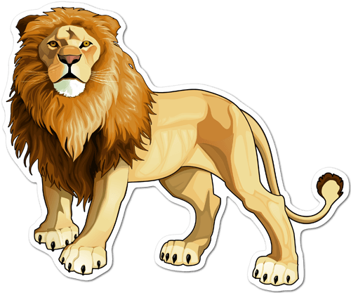 Pegatinas: El rey León 0