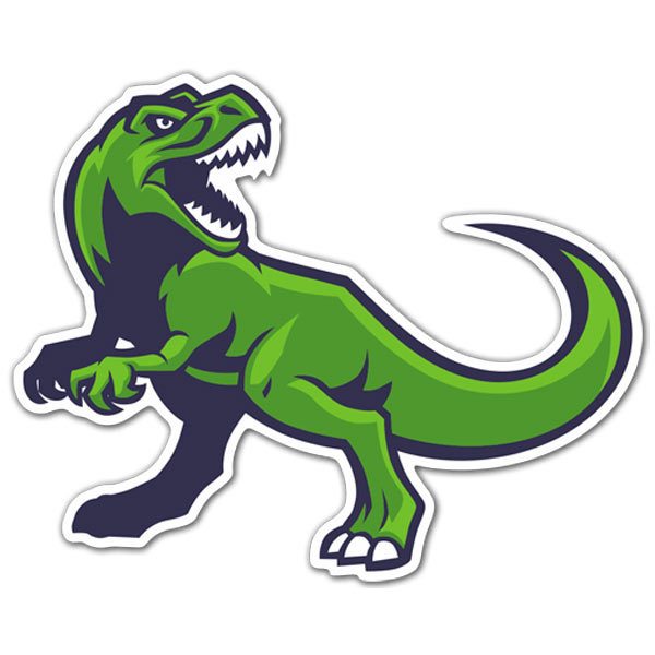 Pegatina Dinosaurio Rex 