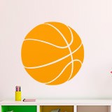 Vinilos Decorativos: Balón de Baloncesto 2