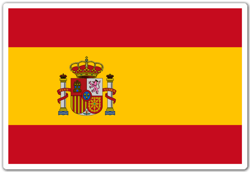 Pegatinas: Bandera de España 0