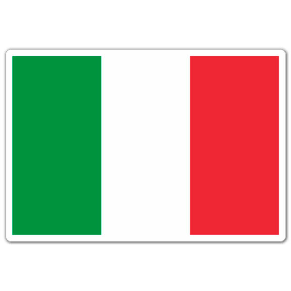 Pegatinas: Bandera Italia
