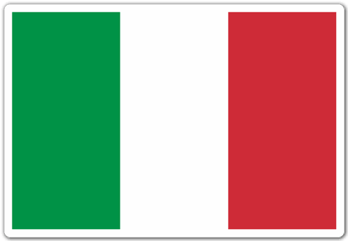 Pegatinas: Bandera Italia 0