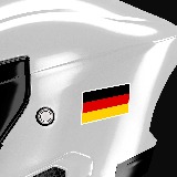 Pegatinas: Bandera de Alemania 3