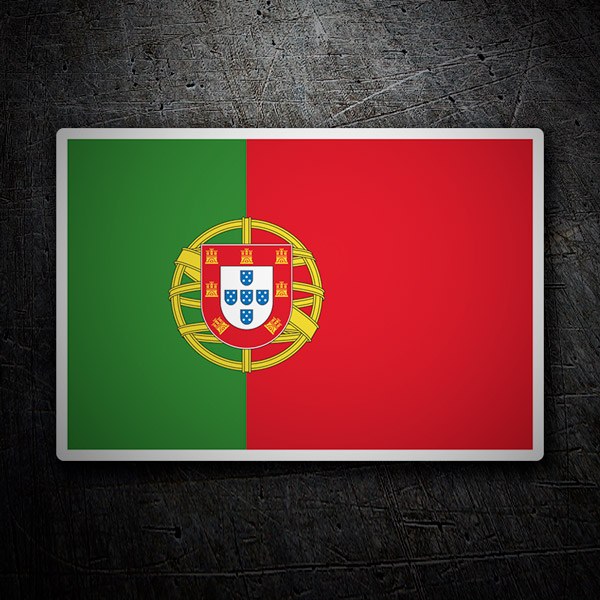 Pegatinas: Bandera Portugal