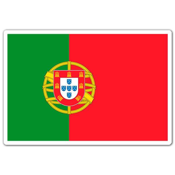 Pegatinas: Bandera Portugal