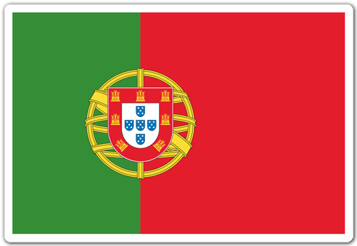 Pegatinas: Bandera Portugal