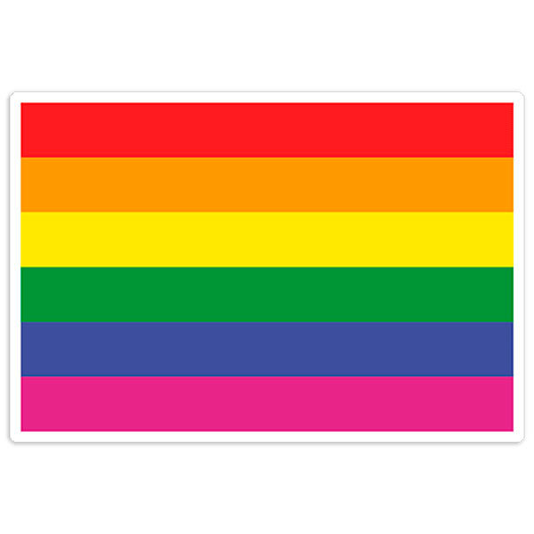 Pegatinas: Bandera Arcoíris
