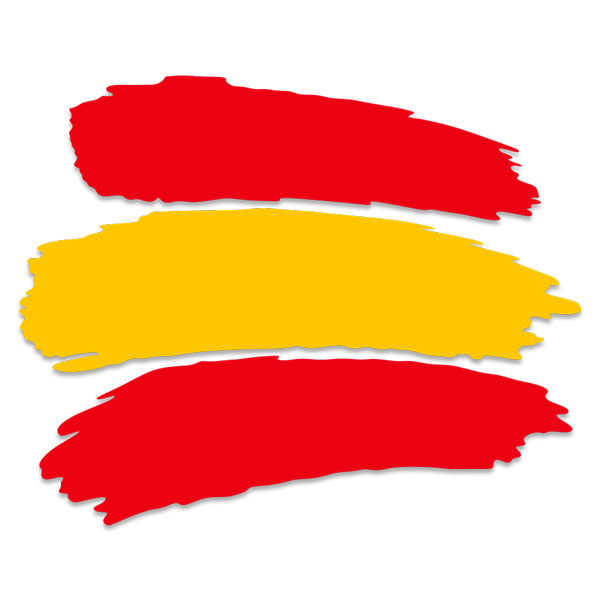 Pegatinas: España a trazos