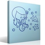 Vinilos Infantiles: Sirenita