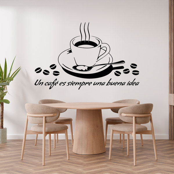 Vinilos Decorativos: Un café es siempre una buena idea