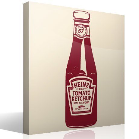 Vinilos Decorativos: Ketchup Heinz