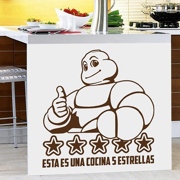 Vinilos Decorativos: Esta es una cocina 5 estrellas