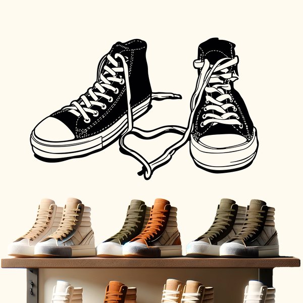 Vinilos Decorativos: Zapatillas Converse