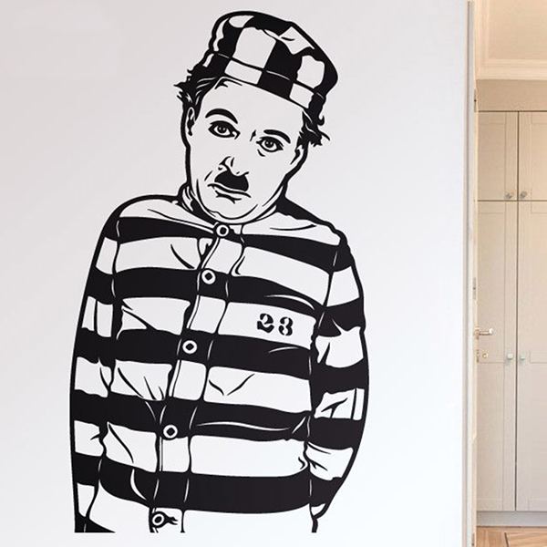 Vinilos Decorativos: Chaplin El Peregrino