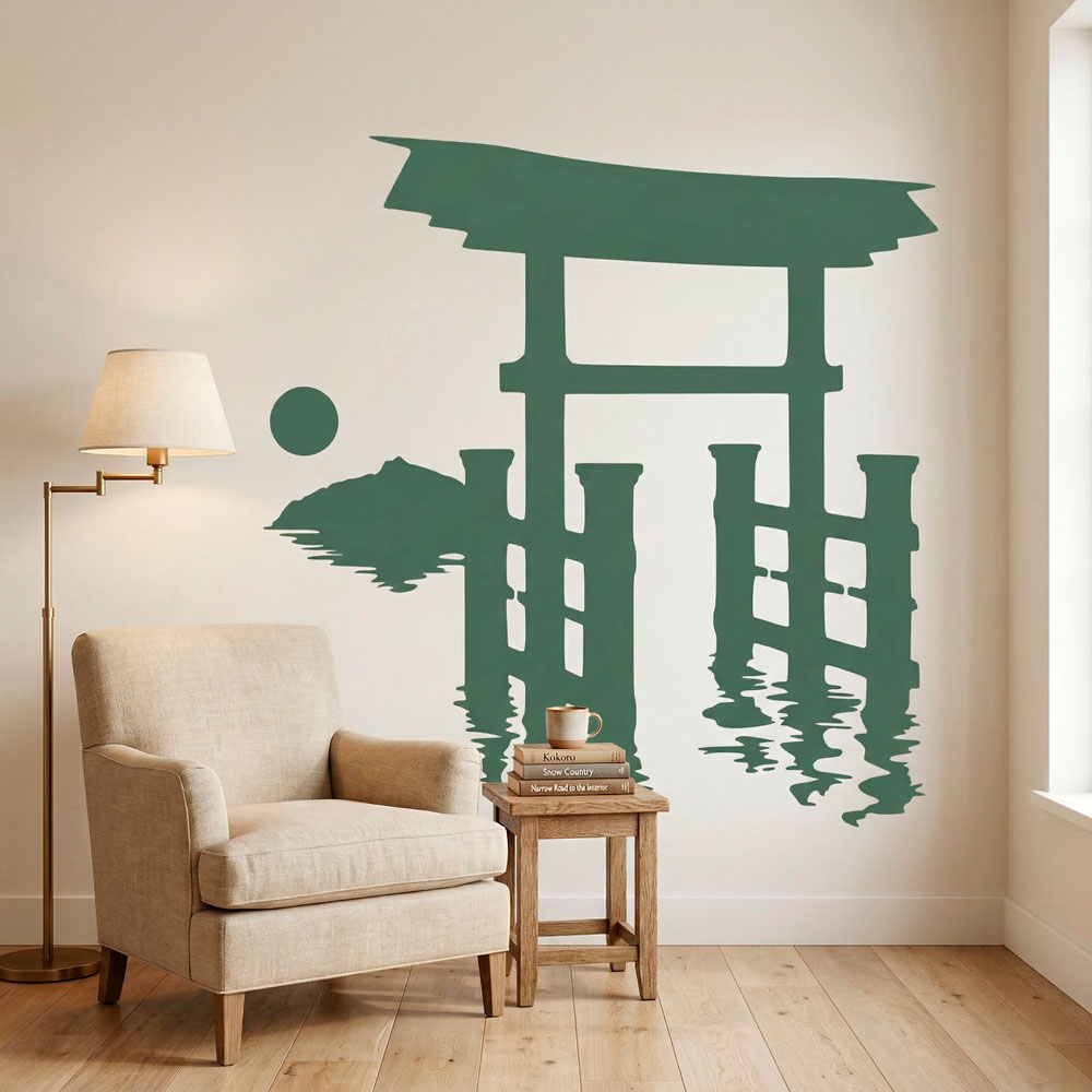 Vinilos Decorativos: Puerta Torii en Jap&oacute;n