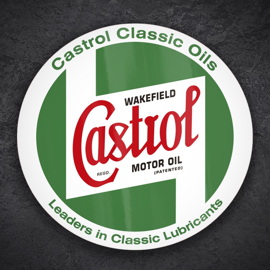Pegatinas: Logotipo Cl&aacute;sico Castrol