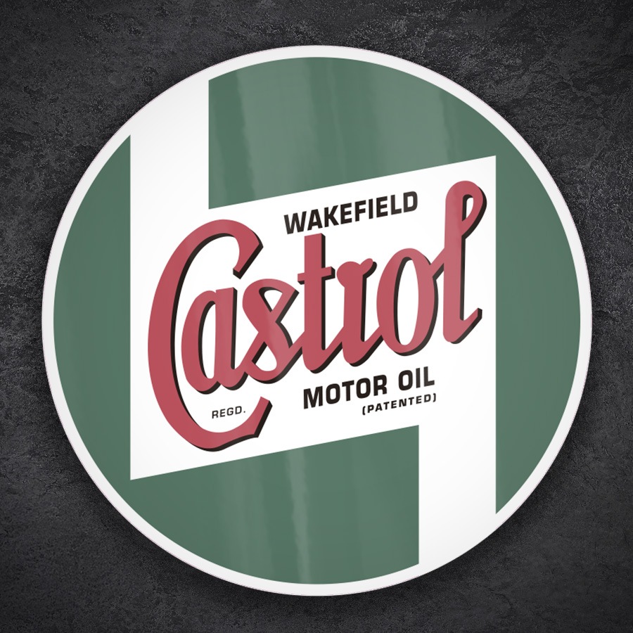 Pegatinas: Logotipo Retro Wakefield Castrol