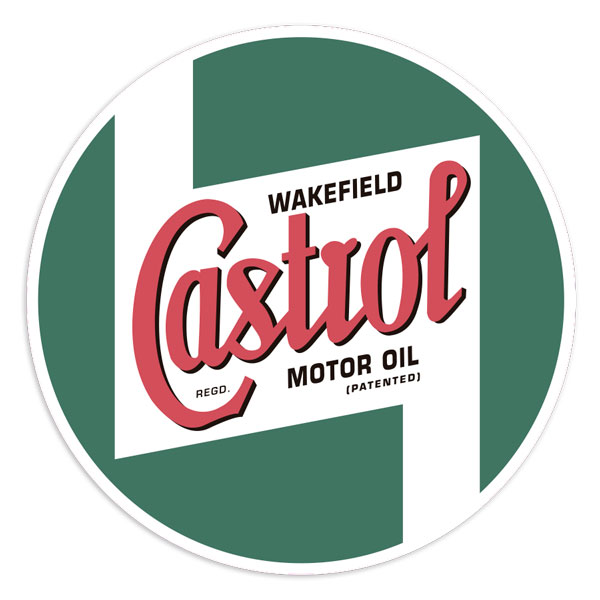 Pegatinas: Logotipo Retro Wakefield Castrol