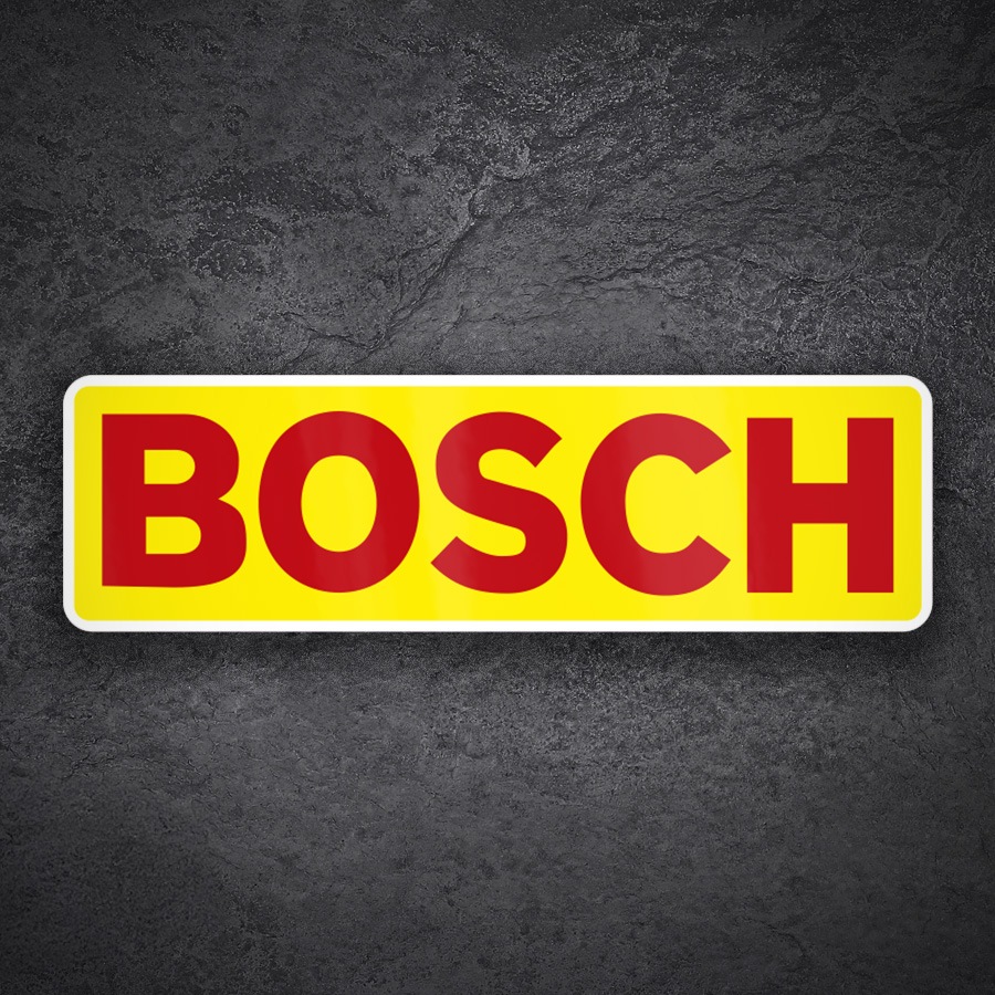 Pegatinas: Logotipo Cl&aacute;sico Bosch