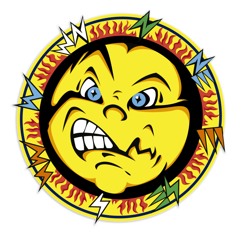 Pegatinas: Sol Valentino Rossi