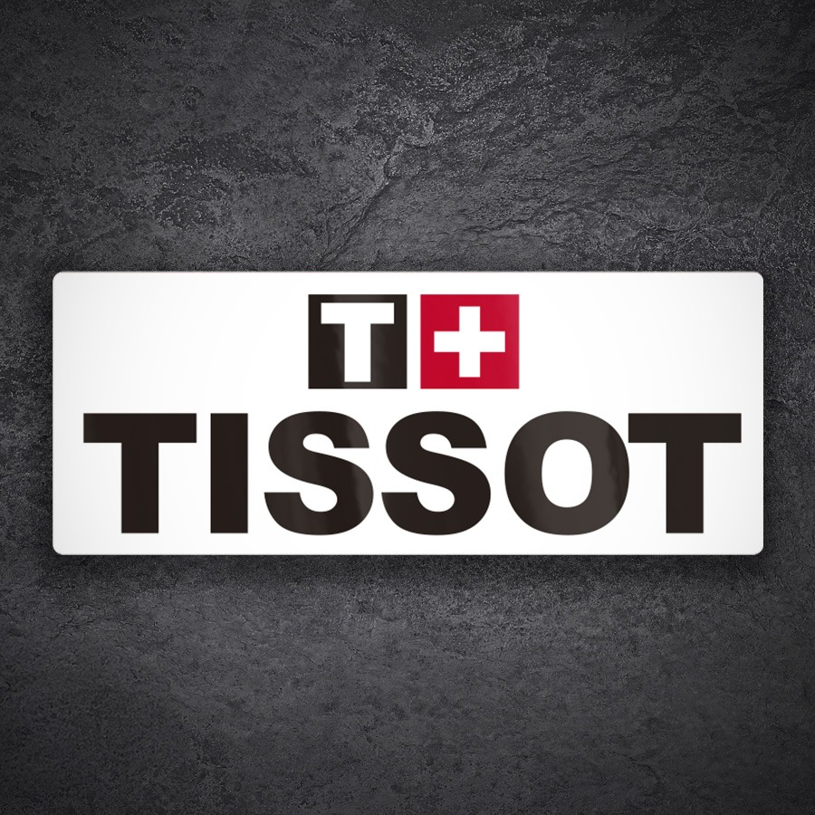 Pegatinas: Logotipo Tissot T+