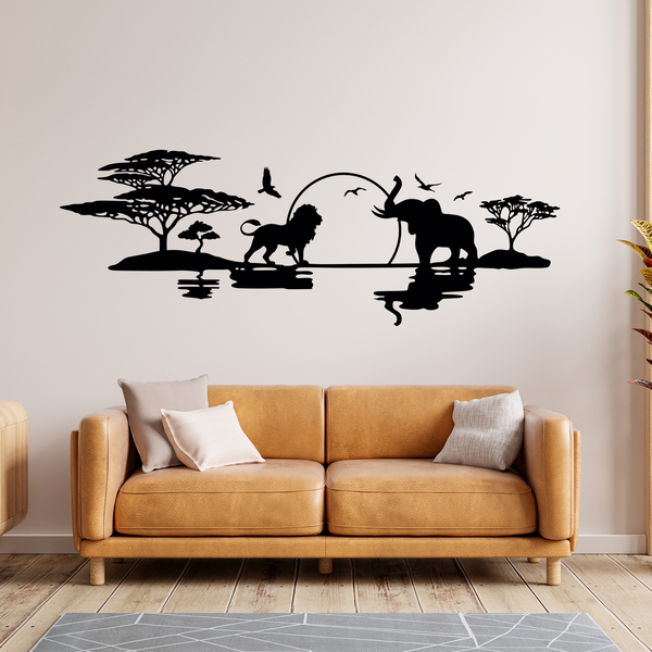 Vinilos Decorativos: Skyline Sabana