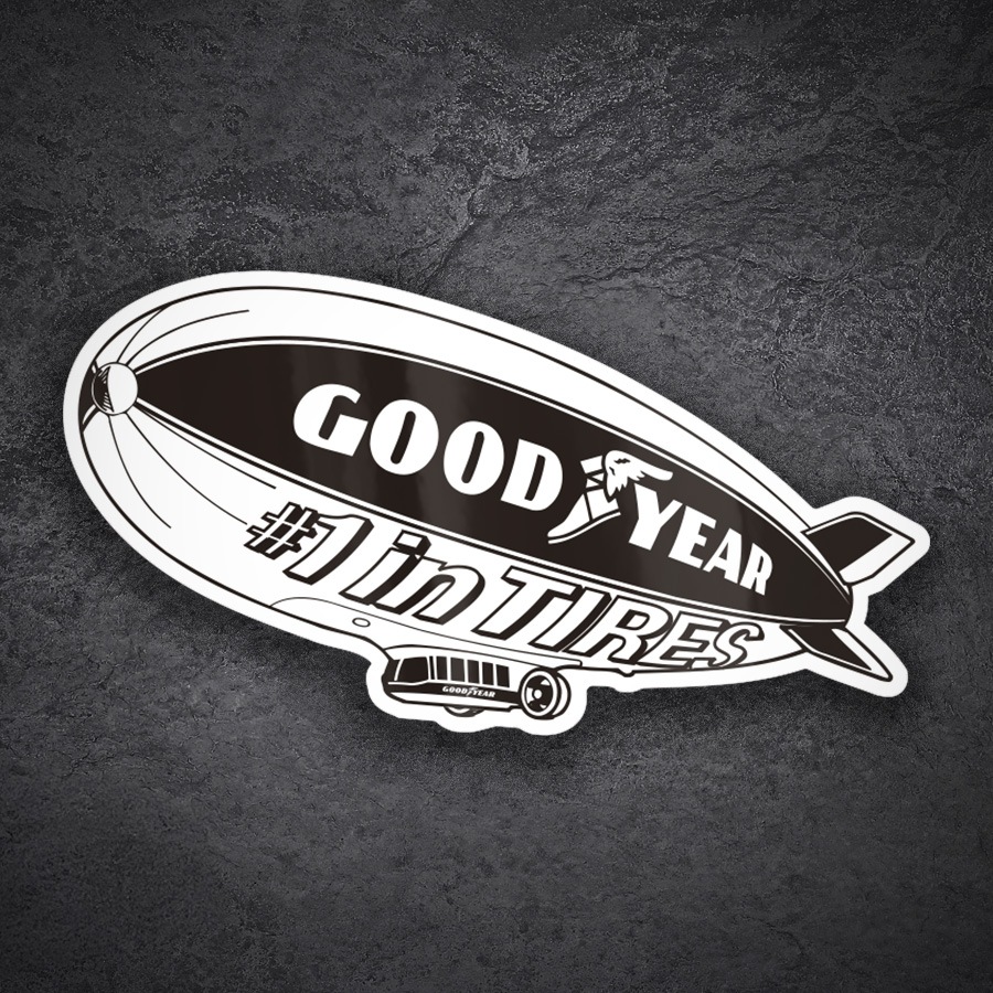 Pegatinas: Dirigible Goodyear