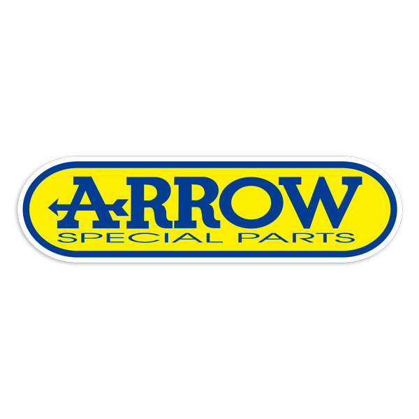 Pegatinas: Arrow Special Parts con Borde Redondeado
