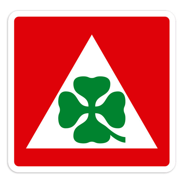 Pegatinas: Se&ntilde;al Quadrifoglio Alfa Romeo