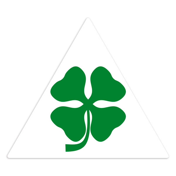 Pegatinas: Emblema Quadrifoglio Alfa Romeo