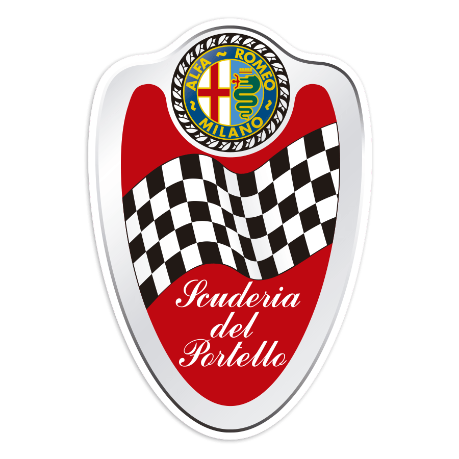 Pegatinas: Emblema Scuderia del Portello Alfa Romeo