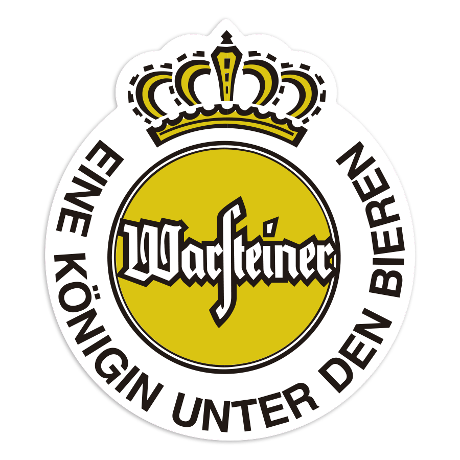 Pegatinas: Cerveza Warsteiner Retro