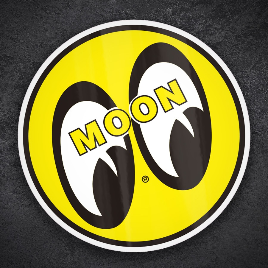 Pegatinas: Logotipo Moon Equipped