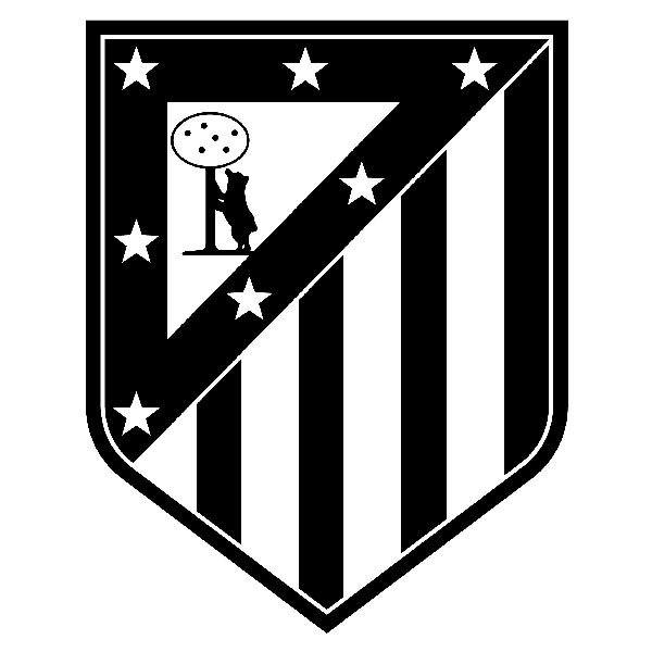 Vinilos Decorativos: Escudo Atlético de Madrid