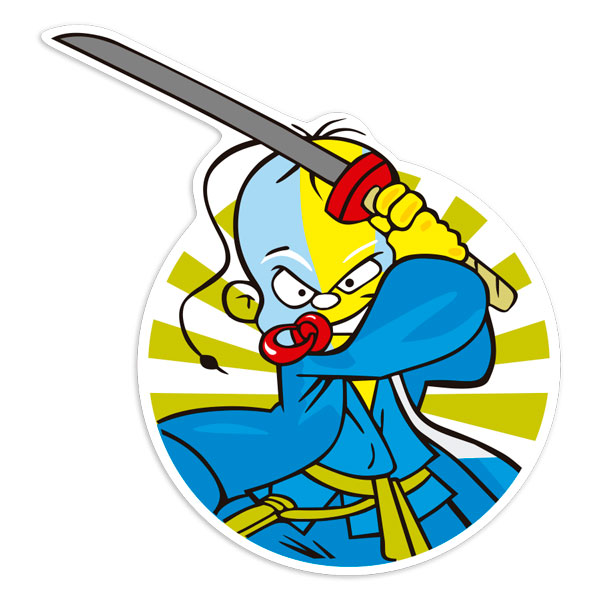 Pegatinas: Samur&aacute;i Katana Dani Pedrosa