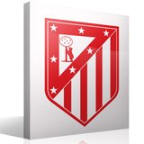 Vinilos Decorativos: Escudo Atlético de Madrid 2