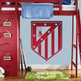 Vinilos Decorativos: Escudo Atlético de Madrid 3