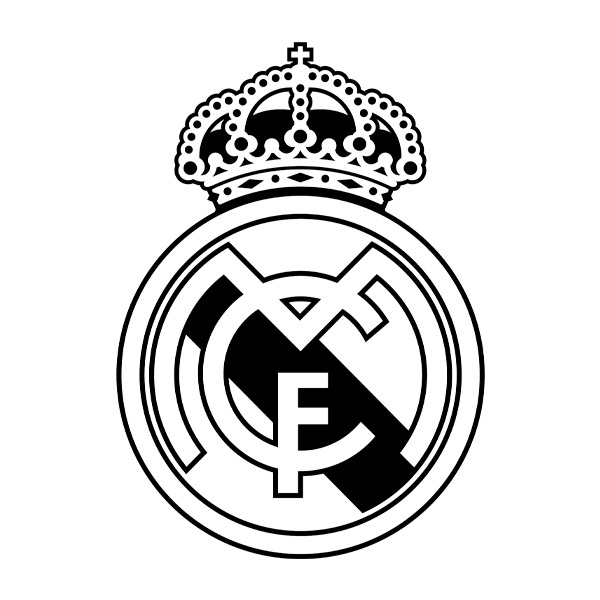 Vinilos y pegatinas de fútbol real madrid