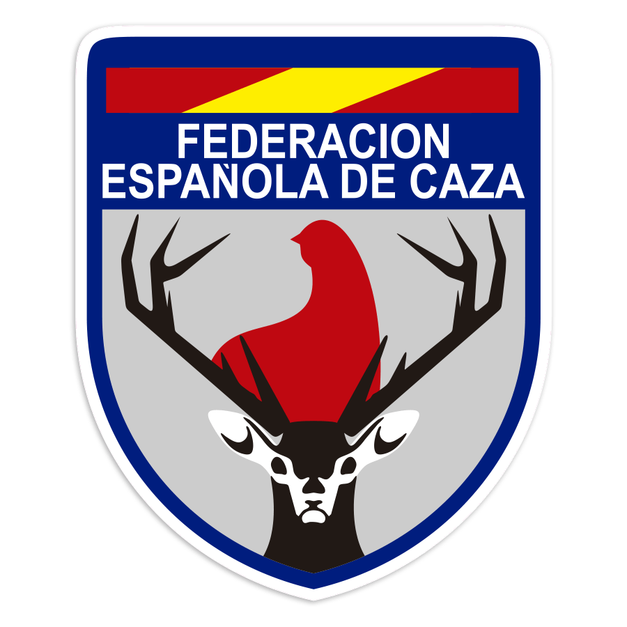 Pegatinas: Escudo Federaci&oacute;n Espa&ntilde;ola de Caza
